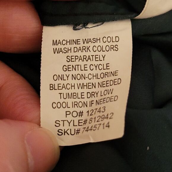 Bit & Bridle Faux suede long‎ sleeve button up shirt - Picture 7 of 7